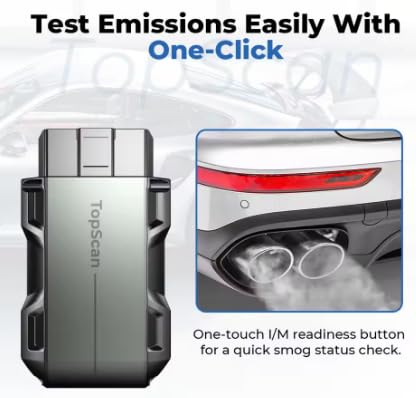 TOP-DON TopScan Lite skaner inteligentne narzędzie diagnostyczne DTC instrukcja naprawy Bluetooth OBD2 czytnik kodów
