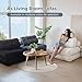 MAXYOYO Folding Sofa Bed, Convertible Sleeper Chair with Pillow Foldable Mattress with Back Support, Portable Fold Out Chair Bed Comfy Floor Sofa Lounge for Living Room Bedroom, Beige, Single