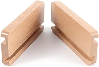 UKCOCO Tablet Holder Phone Stand Wooden Cell Phone Stand Holder Phone Bracket Supporter Universal Desktop Tablet Bracket for Home Office Tablet Car Holder