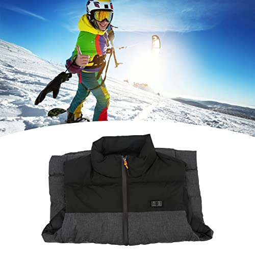 Chaleco calefactable USB ligero Kikumi para excursiones de invierno y actividades al aire libre 4