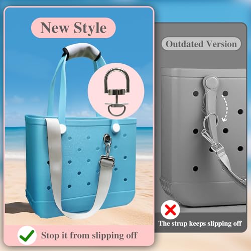 Image of Strap Wrap Adjustable Crossbody Strap with Neoprene Handle Protector - Compatible with All Bogg Totes