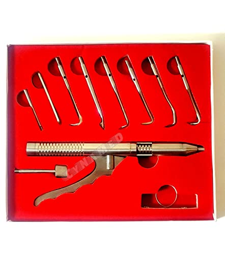 Cynamed CRW-011 Set Of 11-Dental Automatic Crown Remover Bridge Remover -Dental Automatic Crown And Bridge Remover Dental Crown Remover thumb #5