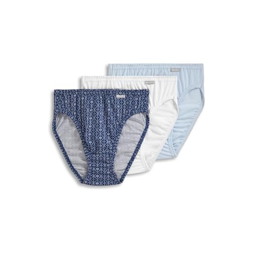 Image of Jockey Women's Underwear Plus Size 100% Cotton Elance French Cut - 3 Pack