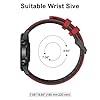 Strap for Huawei Watch GT2 46mm/GT 46mm, 22mm Silicone Replacement Watch Strap for Huawei Watch GT Active/GT2 Pro/Honor Watch Magic/Galaxy Watch 46mm/Gear S3/Galaxy watch 3 45mm #4