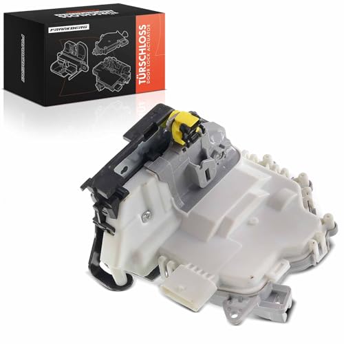 Frankberg Cerradura de puerta Servomotor Trasero Derecha 6-Postes Compatible con Leon 1P1 Todos los motores Hatchback 2005-2012 Sustituir# 1P0839016D