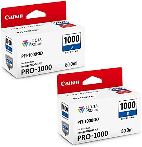 Canon 1000 Printer Canon PFI-1000 Genuine Blue Ink Tank