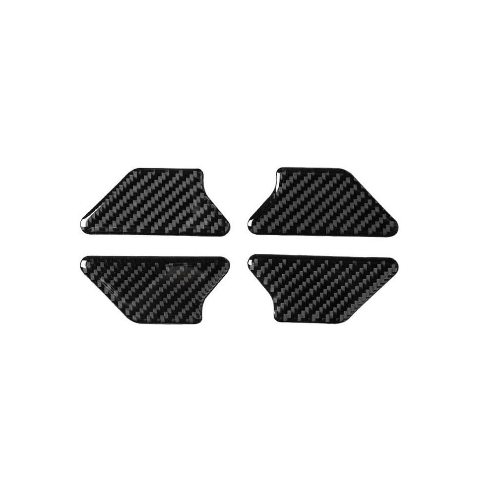 Interior Wrap Film Carbon Fiber Car Door Inside Handle Stickers for Golf 6 R MK6 2008-2012