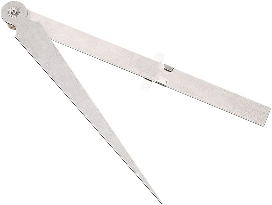 Measuring Tool 1-150mm Feeler Gauges Bore Measurement Stainless Steel Wedge Taper Ruler