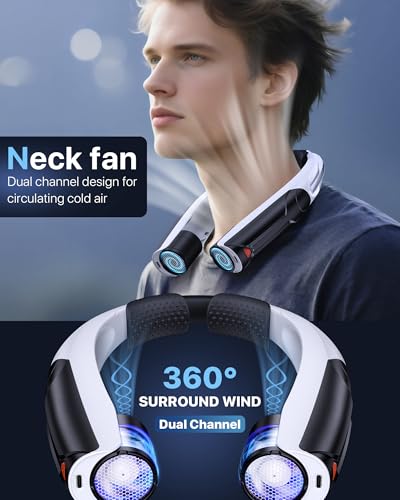 Save 59% on AaoLin Portable Neck Fan with 6000mAh Battery - Image 4