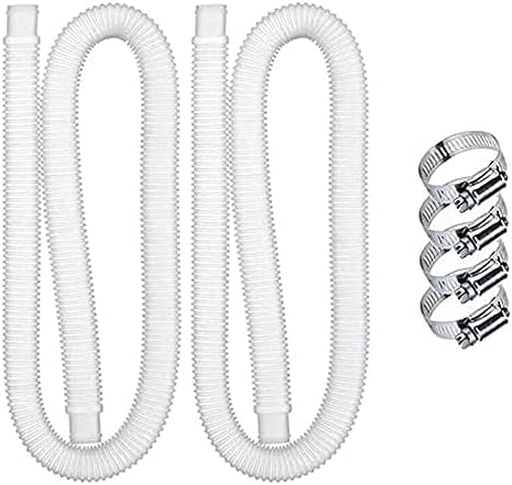 2 Set Ground Pool Hose 1.25 inch Hose for Replacement Pump Pool with 59 inch, Supplied by LITYPEND and Shipped from the USA.