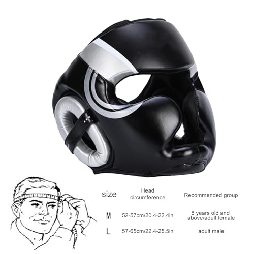 Casco De Boxeo - Casco Protector De Boxeo Para Adultos | Mujer Hombre Entrenamiento Fitness Equipo De Protección Facial Para Sparring, Kickboxing - imagen 5