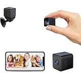 GOFOIT Mini Spy Camera Wireless Hidden 1080P WiFi Nanny Mini Surveillance Cameras with Audio and Video for Home Security,Phone App Wireless Full HD Recorder with Motion Detection and Night Vision