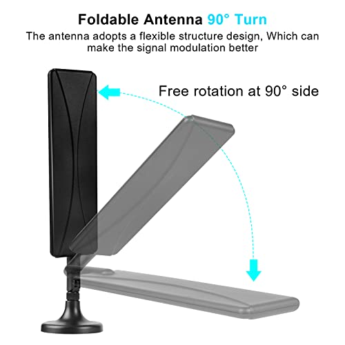 9Dbi External 4G Lte 5G Ts9 Magnetic Base Antenna Compatible With Netgear At&T Nighthawk M6 Mr6110 Mr6500 M5 Mr5100 Mr5200 M1 Mr1100 Lb1120/21, Lb2120 Hotspots Router, Slinkdsco #TOP1