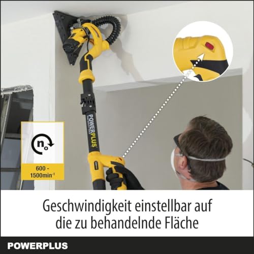 Langhalsschleifer Powerplus POWX0477 für Trockenbauarbeiten