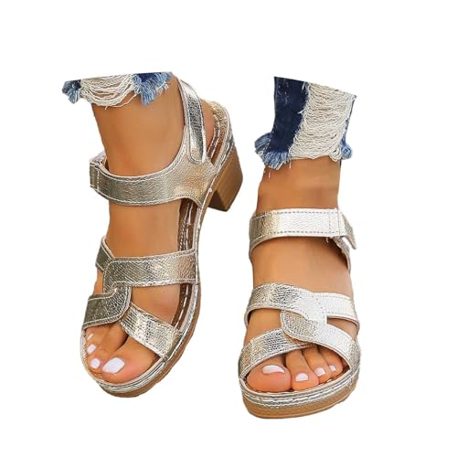 Sandale femme orthopédique d'été à semelle épaisse pour massage des pieds et douche