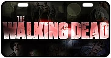Daily necessities LTD The Walking Dead Metal License Plate Design Custom Car Tag