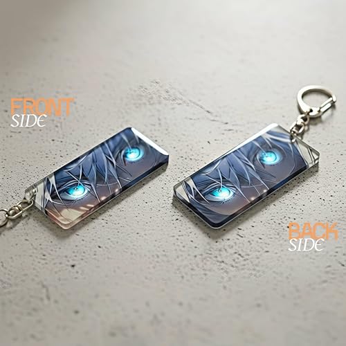 ZYNKAI Anime Glowing Eyes Keychain Sataru1 - Image 3