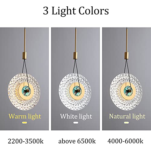 LED Pendant Light 16W Metal Suspendu plafonnier d'intérieur - 7