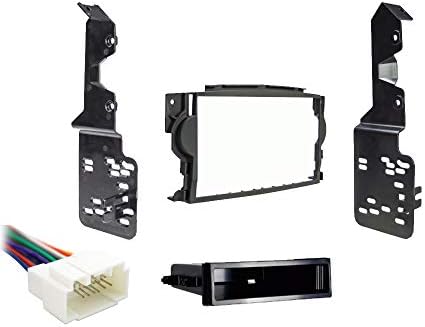 Harmony Audio Compatible with Acura TL 2004 2005 2006 Single DIN Stereo Harness Radio Install Dash Kit Package New