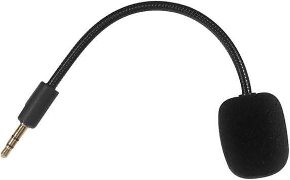Gaming Headset Microphone Replacement Spare Parts for Barracuda X Headphone Black Mic Boom