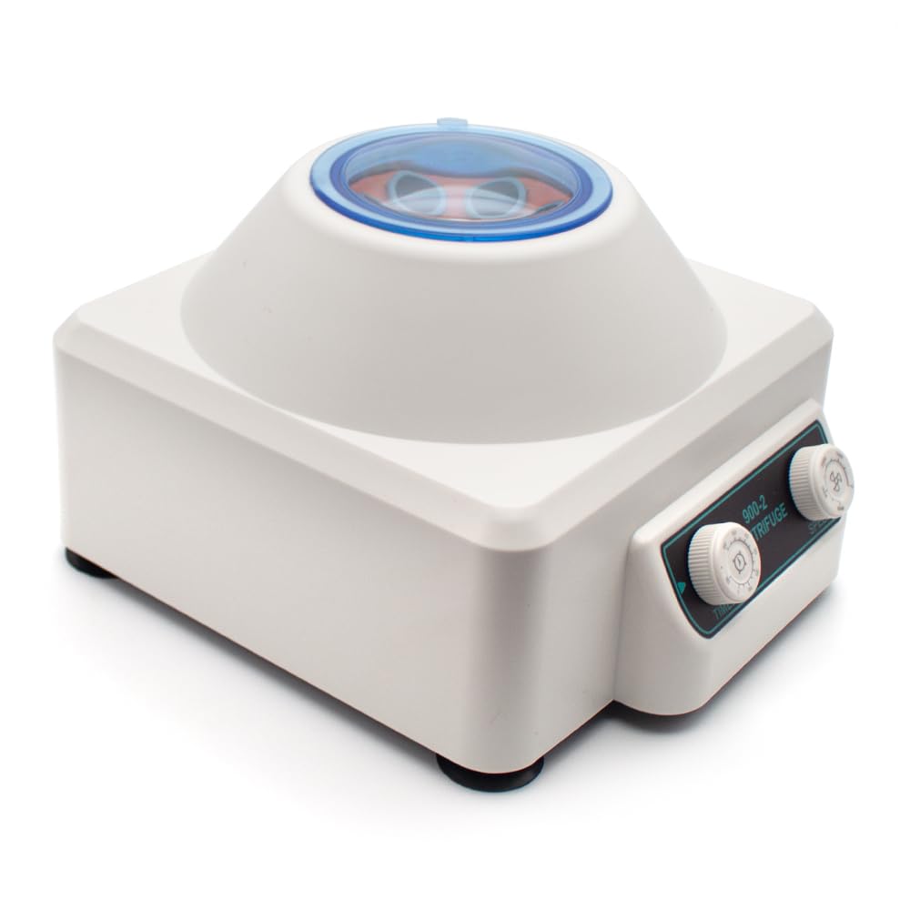 Centrífuga Eléctrica de Laboratorio, Centrífuga de Laboratorio 6 * 20ml, Centrífuga de Mesa Prp de Laboratorio para Separación de Muestras/Análisis Cualitativo de Baja Velocidad 4000 Rpm