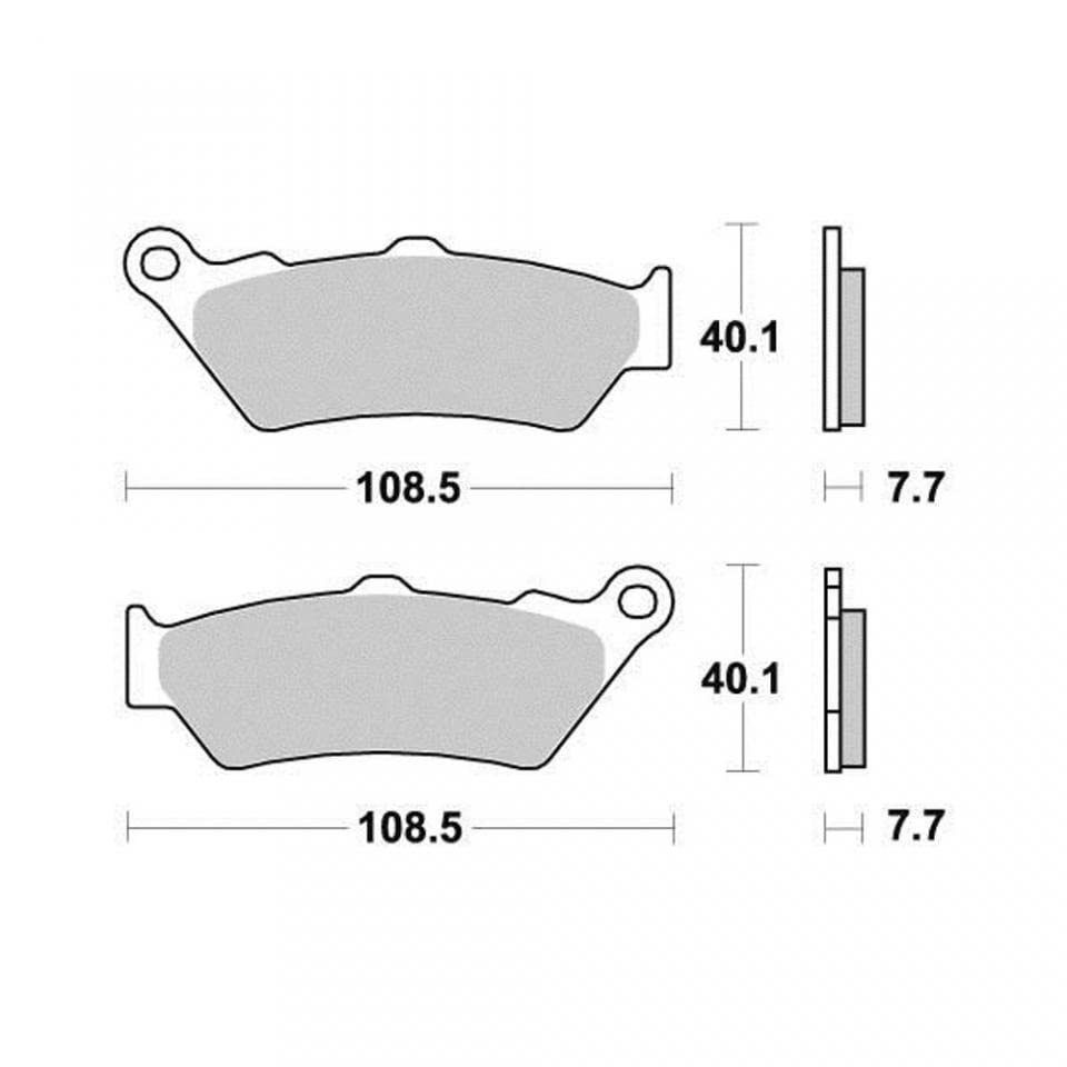 Pastillas de freno AP Racing Moto Husqvarna 650 TR Strada 2013-2014 AV Nuevo