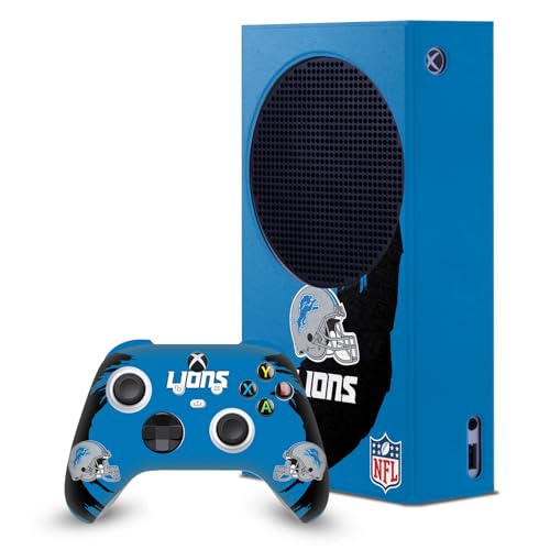 Skin Xbox Series S NFL Detroit Lions idéal pour un salon de gamer passionné
