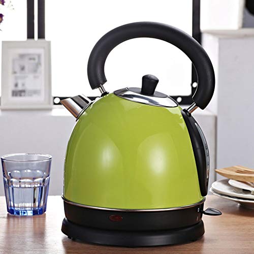 Hervidor eléctrico retro acero inoxidable 1.8L miniatura 3