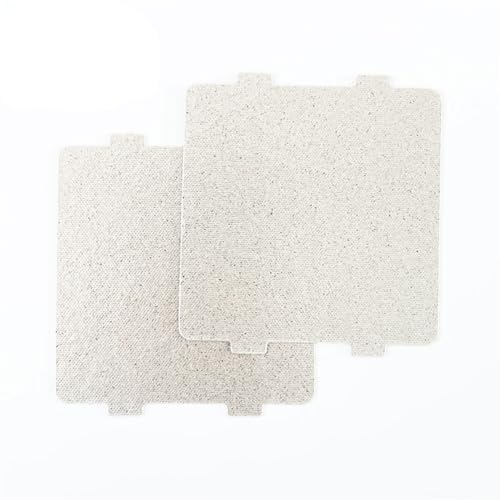 2 PCS Microwave waveguide Cover -Microwave Oven Parts Mica Slice Super Thick Heat Insulation Accessories,Waveguide Cover Suitable for Frigidaire 5304464061,Replace Directly with The Same Appearance