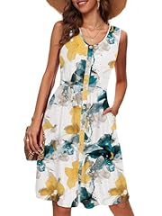 Blue Yellow Floral (Unlined)