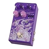 Klowra Gnash Dual-Channel Analog Distortion Guitar Effects Pedal, Series/Parallel High-Gain Drive with Wavefolder & Mid-Cut, True Bypass, Fully Analog Through-Hole Circuitry for Modern & Vintage Tones