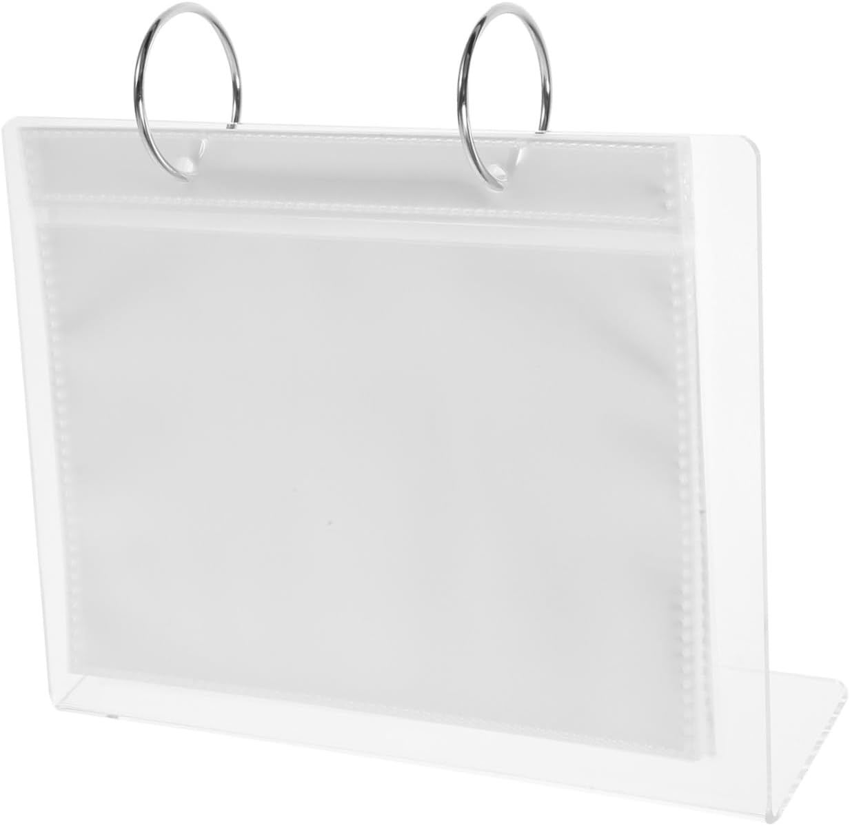 Photo Album Holder Desktop Display for Photos Lightweight Stable for Weddings Graduations Birthdays and Postcard Storage Living Room Bedroom Decor