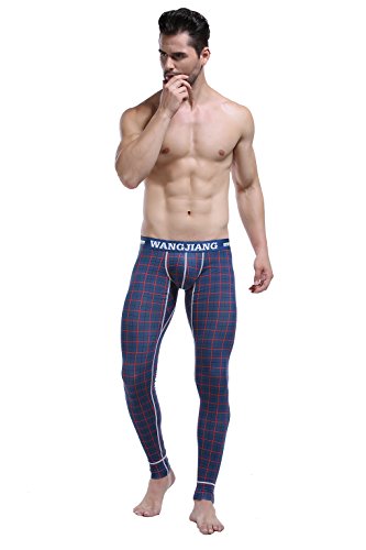ARCITON Men's Low Rise Leggings Long Johns Thermal Pant US L/with Tag XL(Waist: 35"- 37") 5005CKU Plaid