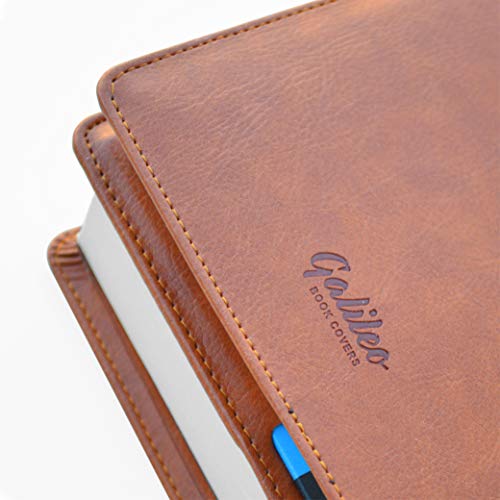 Double AA Big Book Cover & 12 Steps & 12 Traditions | Medallion Holder | by Galileo | Perfect Gift | Alcoholics Anonymous (Plain/Coin Pocket/Tan) - Thumbnail 4