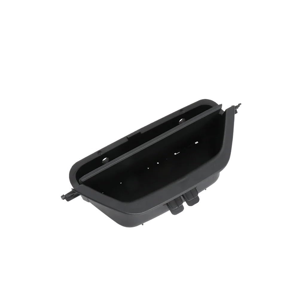Pibid Car Inner Handle Car Interior Door Handle LHD Inner Panel Pull Trim Cover for X3 for X4 for F25 for F26(Driver Side Black)