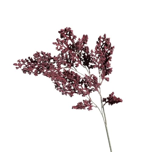 Flores secas decorativas simulación Lover Grass ramificada miniatura 1