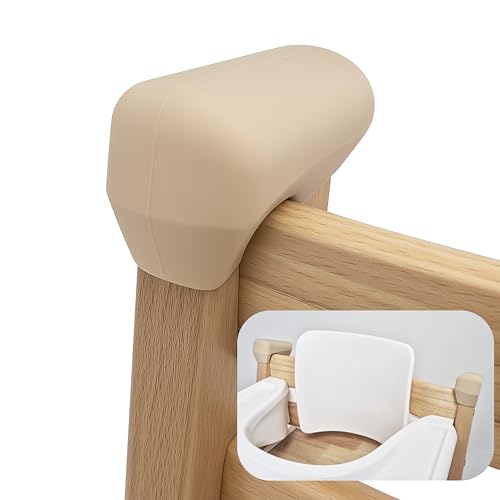 Image of DOORYDOORY EAZYUP Silicone Head Protector (Set of 2) for Stokke Tripp Trapp – Soft Baby Safety Cushion, Shock-Absorbing Infant Headrest