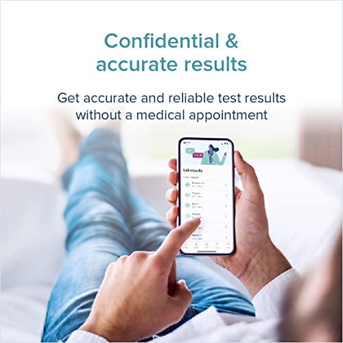 LetsGetChecked - at-Home Cholesterol Test | Private and Secure | CLIA Certified Labs | Accurate and Fast Online Results in 2-5 Days