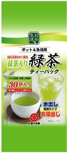 Amazon お茶の丸幸 お茶生活 抹茶入り緑茶 3 5g 30包 10袋 お茶の丸幸 日本茶 通販