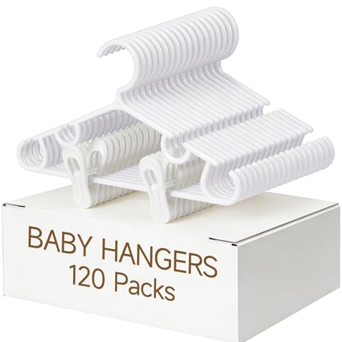 Oppeeye Nursery Baby Hangers with Clips