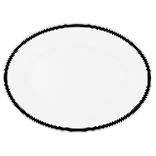 Plat carré Kate Spade Concord de 40,6 cm pour la table