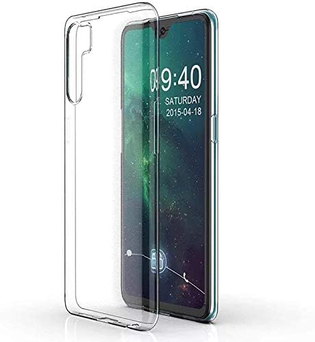 Image of JANAK RAJ 2mm Bumper Crystal Clear Back Case Cover Compatible with Oppo F15 / A91 / Reno 3 | 360 Degree Protection | Precise Cutouts | Transparent Silicone