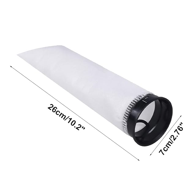 Foto 4 de 6 de MiOYOOW Calcetines filtrantes de Polipropileno (PP) de 2/4 Piezas, 2,76 x 10,2 Pulgadas, para acuarios