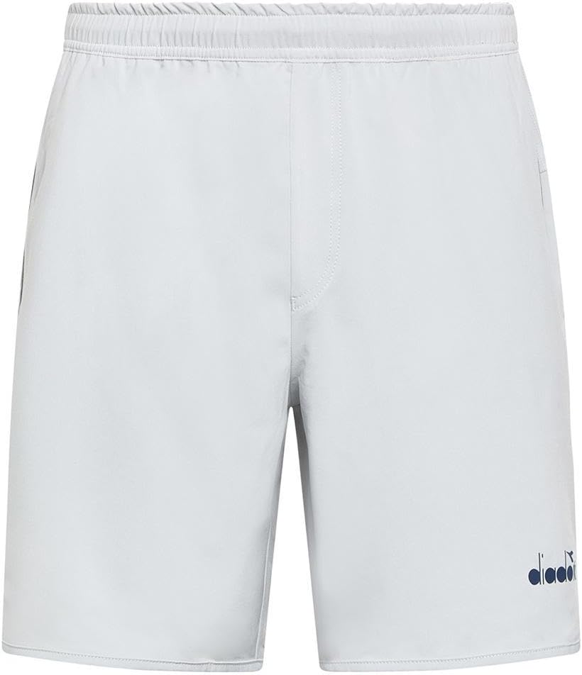 Diadora Mens Icon 7 Inch Athletic Shorts Tennis Casual Bottoms Casual - Grey