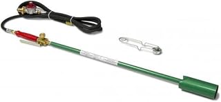 VT2-23SVC Vapor Torch Kit with Squeeze Valve and Adjustable Pilot, 100,000 BTU Propane Torch, Made in USA for Spot Weeding, Landscaping, Ice Removal, Driveway and Farm Use, 10 ft Hose