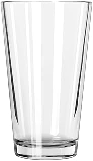 1637HT (Heat Treated) Restaurant Basics Mixing Glass, 20 oz., L, Clear (Pack of 24)