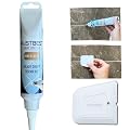 MUSTBEST Tile Grout Repair Kit (Brown, 8.8 oz-250 Gr), Four-Way Use, Repair, Renew, Repaint, Fill The Gaps, Fast Drying, Odorless, Waterproof And Pre-Mixed Grout Pen For Shower, Kitchen, Pool,Bathroom