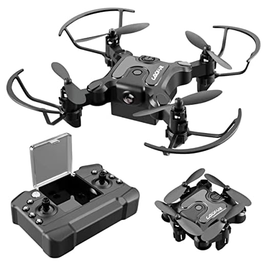 Foldable Mini Drone for Kids Toys,V2 Nano Pocket RC Quadcopter for Beginners Gift,with 3 Batteries,Altitude Hold, Headless Mode,3D Flips, One Key Return,3 Speed Modes,Easy Fly