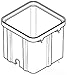 Quazite PG3636BA36 Precast Polymer Concrete Fiberglass Reinforced Straight Underground Concrete Box With Standard Open Bottom 36 Inch x 36 Inch x 36 Inch