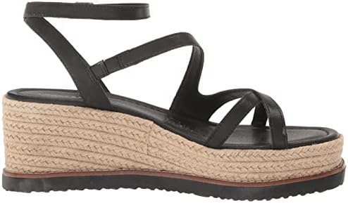 Lucky Brand Women's Carolie Espadrille Wedge Sandal, Black, 6 | Image 5